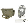 Men Army Kit Masque à gaz polonais MP48 avec Filtre et Bouteille